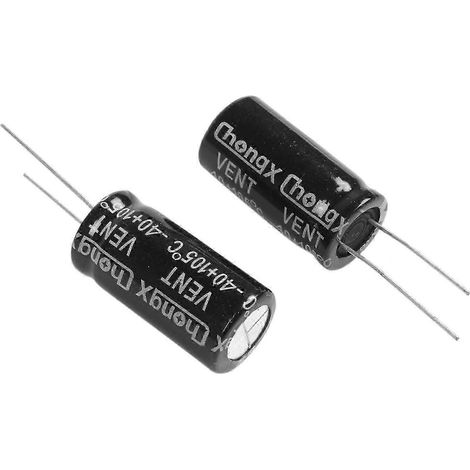 Compatible avec les condensateurs électrolytiques radiaux polarisés 30 x 16 mm x 30 mm 6800 µF 25 V (1/5)
