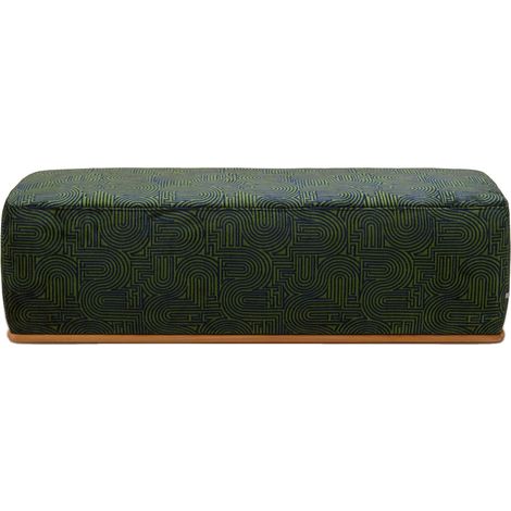 Banc en Bois et chenille bicolore Klark ARNEL (1/4)