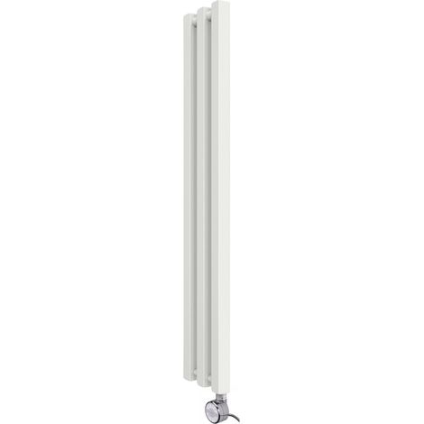 RADOX Radiateur électrique mural - KOLONA SP35 blanc - 1200 x 175 mm - 3 tubes - 259 W