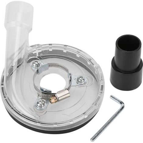 Kit de protection anti-poussière pour meuleuse d'angle, accessoire pour outil électrique avec disque à lamelles de 115mm (1/5)