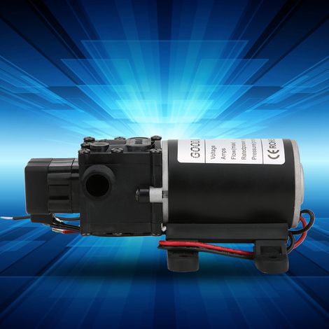Intelligente Membranpumpe Hochdruck FL3216 DC12V 120W 7L/min 10mm Wasserauslass rechts (1/5)