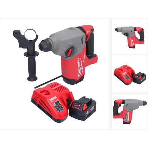 Milwaukee M18 FH-401 Akku Bohrhammer 18 V 2,5 J SDS plus Brushless + 1x Akku 4,0 Ah + Ladegerät