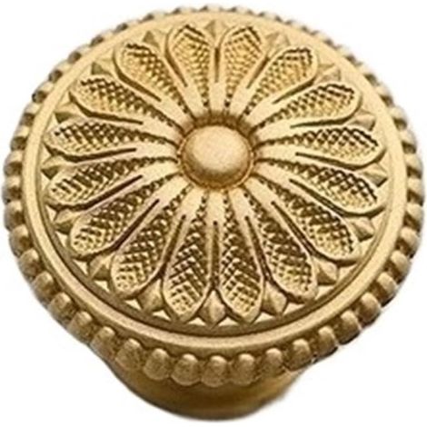 Poignée de porte meuble en laiton, tiroir, couleur bronze, un (1/5)