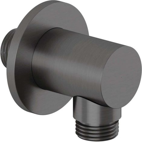 Kludi A-Qa - Presa d'acqua a muro, Gunmetal spazzolato 65547N2-00 (1/2)