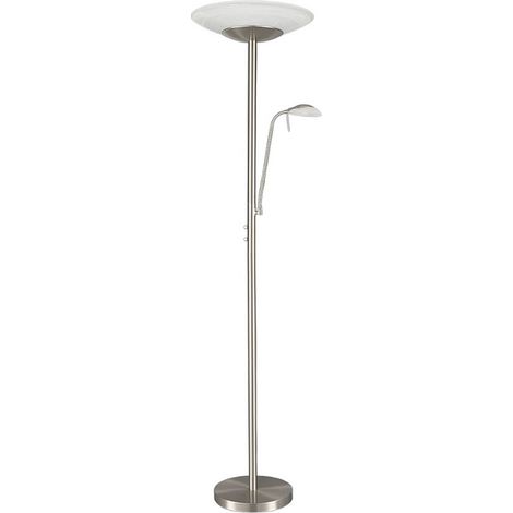 LED Lampadaire à intensité variable 'Ragna' en verre pour salon & salle à manger (1/5)