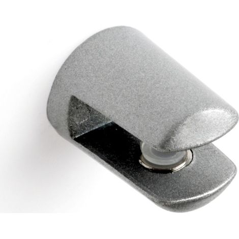 Soporte Fijo para Baldas de Cristal y Madera  Fabricado en Zamak  Acabado en Cromo Mate Líquido  Para Baldas con Espesores de 3-6 mm  Medidas 181824 mm  Sistema de Fijación Atornillado  1 Unidad -