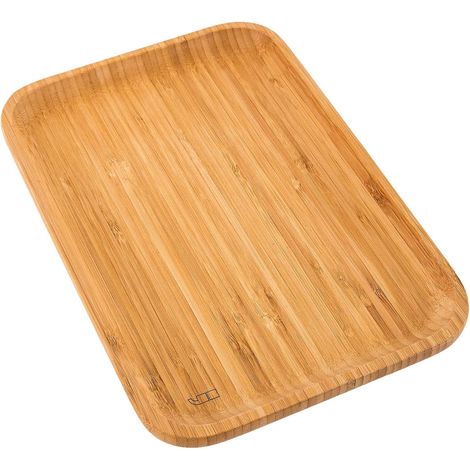 1 Plateau Bambou, 28x19x1.9cm, Design Naturel, Repas, Salon Cuisine (1/4)