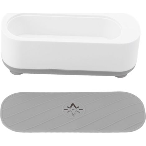 Mini nettoyeur à ultrasons portable pour bagues, lunettes, pièces de monnaie et colliers - Appareil à ultrasons domestique (1/5)