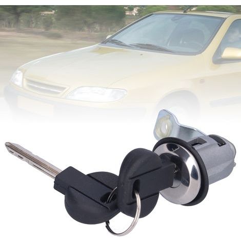 Cylindre de Serrure de Porte 252522 9170‑G3 pour Citroën Berlingo/Xsara Pièce de Rechange (1/5)