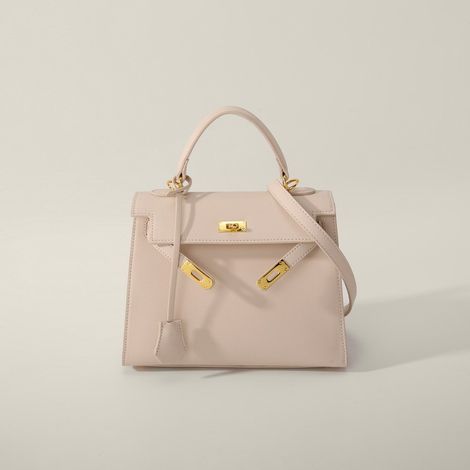 Sac à main bandoulière vintage en cuir de vachette, motif palmier, mini taille, seconde génération, cuir véritable, pochette rétro avec bandoulière ajustable (1/2)