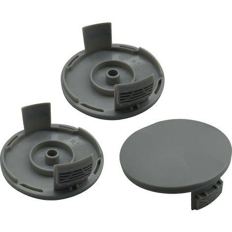 RAC122 Lot de 3 capuchons de bobine de rechange pour tondeuse Ryobi RLT4027 RLT4125 RLT5027 RLT6030 RLT5127 RLT6130 (1/5)