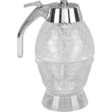 Verseur à miel et sirop d'érable en forme de nid d'abeille, pot à miel pour cuisine