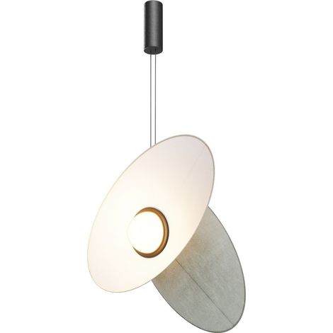 Suspension Maytoni gris/noir abat-jour réglable LED 9W (1/5)