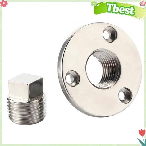Tbest Bouchon de vidange de bateau Boule de Vidange en Acier Inoxydable 316 Bot de qualité Marine pour Bateau moto coffret (1/5)