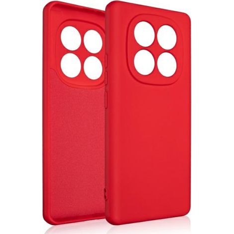 Funda de silicona Beline para Xiaomi Redmi Note 14 Pro 5G roja (1/3)