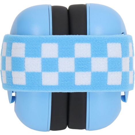 Baby noise-canceling ear protectors with elastic headband and soft padding - Blue (1/5)