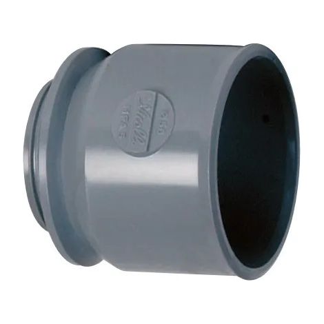 Nicoll – Adaptateur de bouchon 50 – Raccord d'évacuation PVC – Diamètre 50mm – Pour applications plomberie – Matériau PVC (1/3)