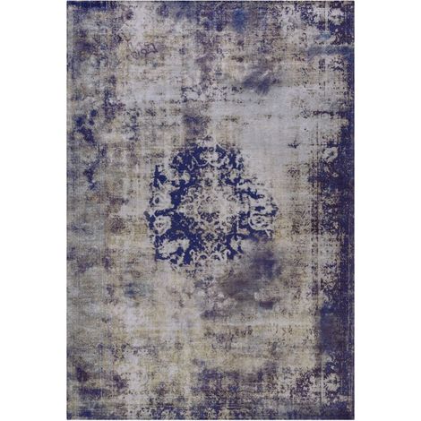 Tapis tissé vintage 8403 blau - 140 x 200 cm (1/4)