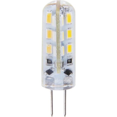 Lampadina led 24 smd G4 attacco a spillo luce fredda 12V (1/2)