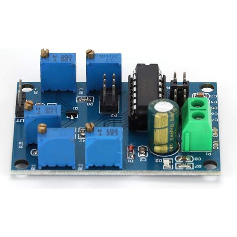 ICL8038 Signalgeneratormodul: Sinuswelle 10 Hz–450 kHz, Rechteckwelle, Dreieckwelle mit geringer Verzerrung, Linearität 0,1 % für Frequenzmodulationstests (1/5)