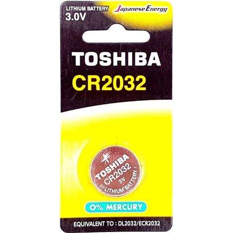 Batterie a bottone toshiba cr2032/ 3v