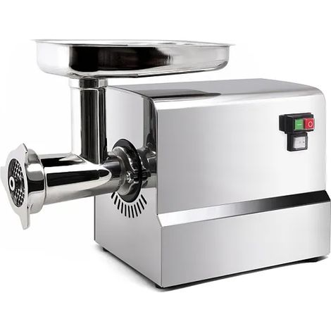 Tritacarne Reber N. 12 Elettrico 600W INOX   Macinazione Pro per Casa