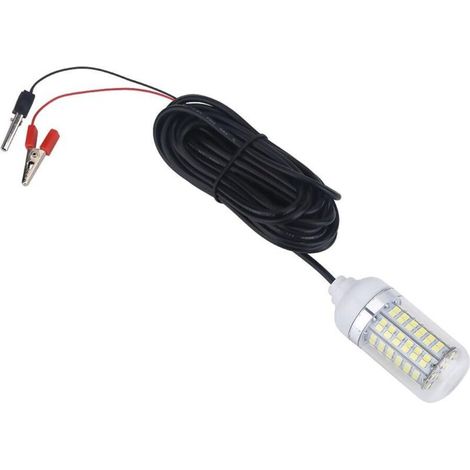 Lampe De Peche - Led 12 V - Etanche Ip68 - Pour Aquarium Bassin Bateau - 5 M Câble - 1 Pièce (1/5)