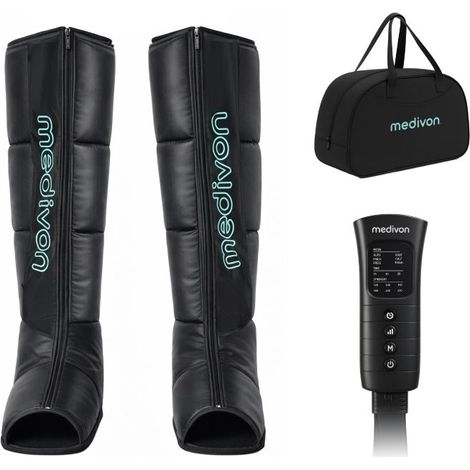 Bottes Pressothérapie Massage Compression d'Air Drainage Lymphatique Récupération Sportive Medivon MV-PORTIA2