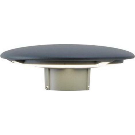 Testa Palo Head In Alluminio Grigio Led 18W 760 Lm 4000K