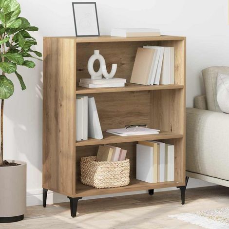Buffet-Meuble de rangement chêne artisanal 32,5 x 69,5 x 90 cm Bois d'ingénierie 229822 (1/5)