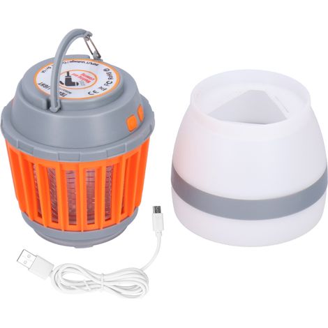 Lampe anti-moustiques portable IP67 étanche, répulsif insectes extérieur camping pique-nique, lampe tueuse moustiques (1/5)