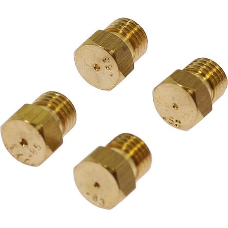 Kit injecteurs gaz butane C00510192 pour Plaque de cuisson HOTPOINT ARISTON, INDESIT, WHIRLPOOL (1/5)