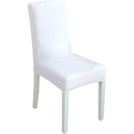 1 Housse de chaise, élastique spandex polyester, anti-dérapant imperméable, salle à manger hôtel (1/5)