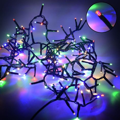 Luce filo 300 led multicolore controller cm600 al. fissa uso esterno (1/5)