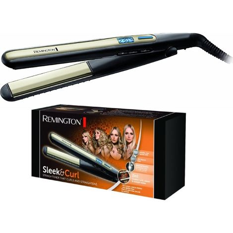 REMINGTON S6500 Keramik-Haarglätter, Locken, Haare, 2-in-1-Etui (1/3)