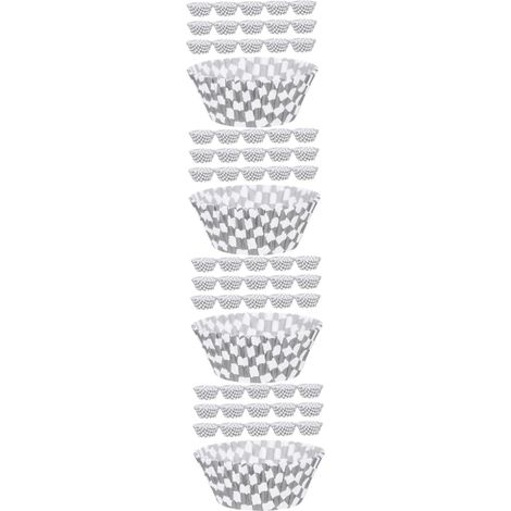 Lot De 4 Caissettes À En Papier Antiadhésives Et Réutilisables 200 Pièces X 4,4,4 (1/5)