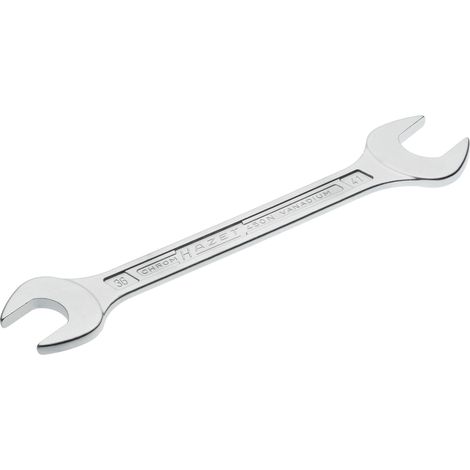 Hazet 450N-36X41 Chiave a Forchetta Doppia, Argento, Apertura Chiave 36 X 41, Lunghezza 396.7 mm
