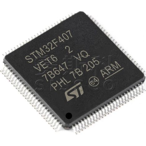 Elektronische Chips STM32F407VET6 und STM32F407VGT6, elektronische Bauteile, 5 Einheiten zum Zusammenbau