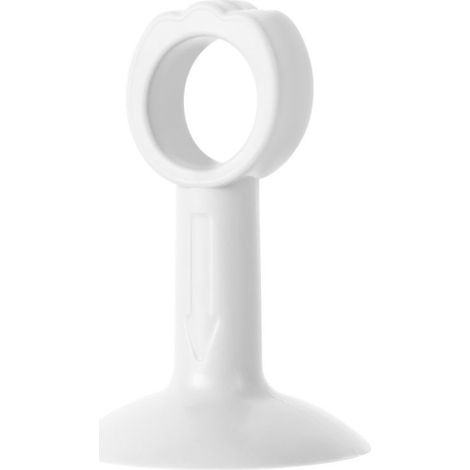 Butée de porte en silicone anti-collision sans perçage, protection murale et poignée de porte
