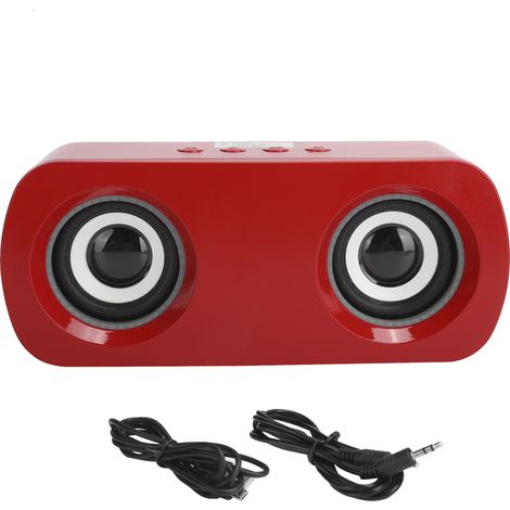Enceinte Bluetooth Mini Intelligente Sada A9 - Audio Portable, Haut-Parleur Multimedia avec Bluetooth 5.0 en Rouge (1/5)