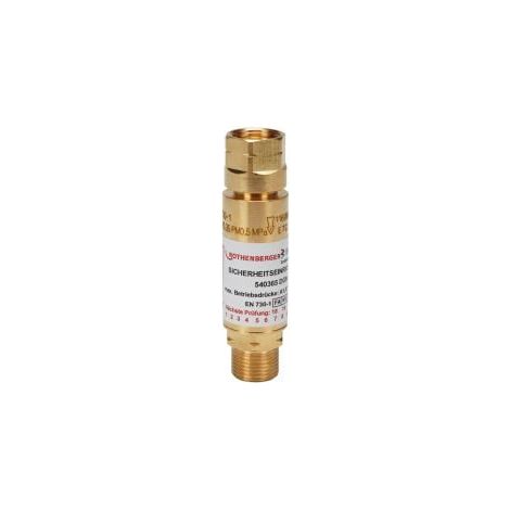 ROTHENBERGER  Antifiamma  per  regolatori  di  pressione,  Gas  combustibile  -  540365