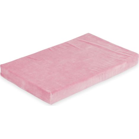 Samtweiche, rosa Schaumstoff-Spielmatte