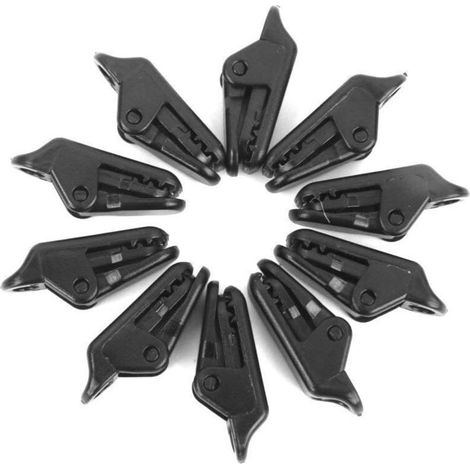 Zelt Snaps Markise Wind Seil Klemme Super Grip Plane Clips Instant Clip Markisen Zelt Spann Clip für Outdoor-aktivitäten 10 Stück