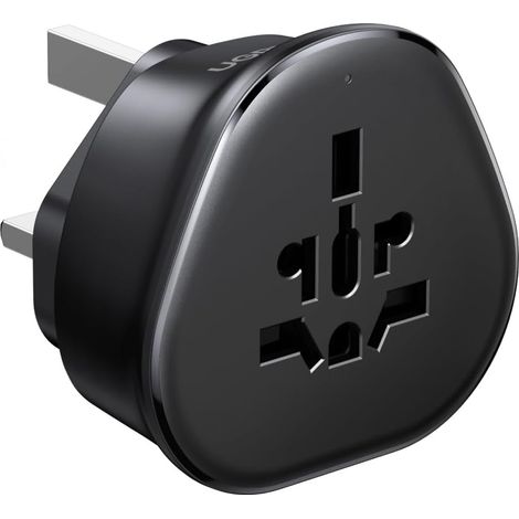 Adaptateur Prise Voyage EU US AU CN vers UK Type A B C G I(Prise UK) Compact Portable, Multiple Protection, Adaptateur Prise Universelle Voyage pour UK USA Canada Chine Australie Suisse Japon (1/5)