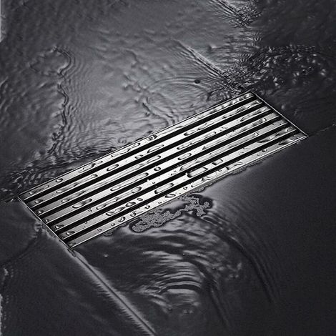 Stainless Steel Floor Drain Shower Floor Drain for Balcony Kitchen Bathroom 1020CM (1/5)