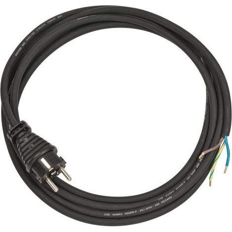 Brennenstuhl 1160330 alimentation Câble de raccordement noir 3.00 m