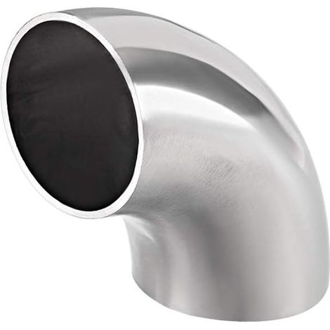 Coude Acier Inoxydable 304 Diamètre extérieur 38mm Tuyau Raccord Long Rayon 90 Degré Épaisseur de la paroi 1,5 mm (1/3)