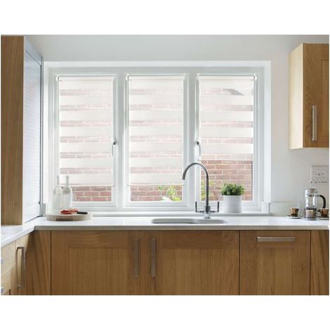 CLIPeFIX - Tenda Notte e giorno Bianco 45x180