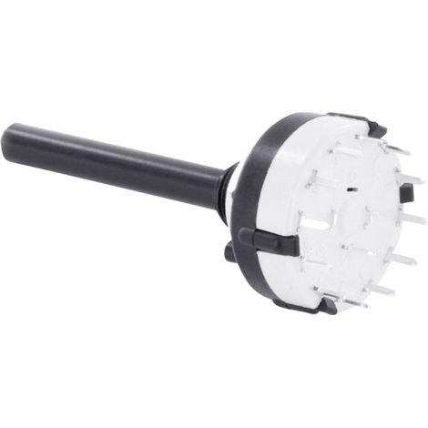 TRU COMPONENTS TC-DS2X6P TC-DS2X6P Drehschalter 0.35 A Schaltpositionen 6 5 x 30 ° 1 St. (1/2)
