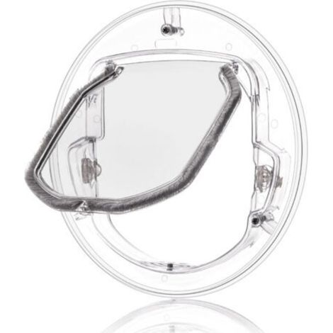 YOUTHINK Porte à Chatière Verrouillable à 4 Voies pour Chatière pour Chats Petits Chiens Chiot (1/5)